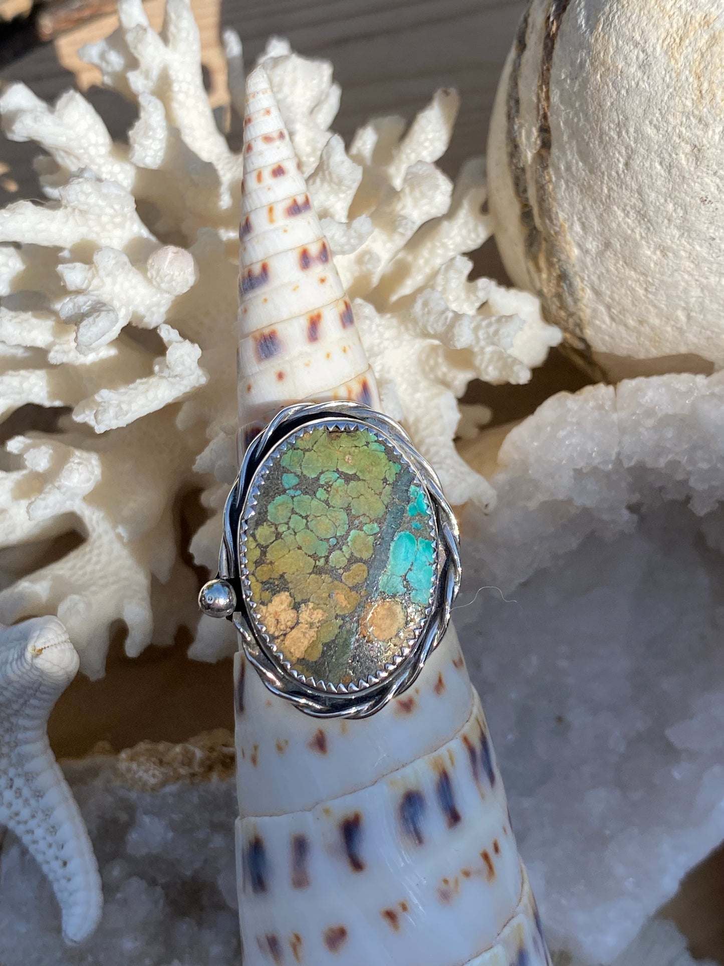 Oval Statement Ring - Size 10.5