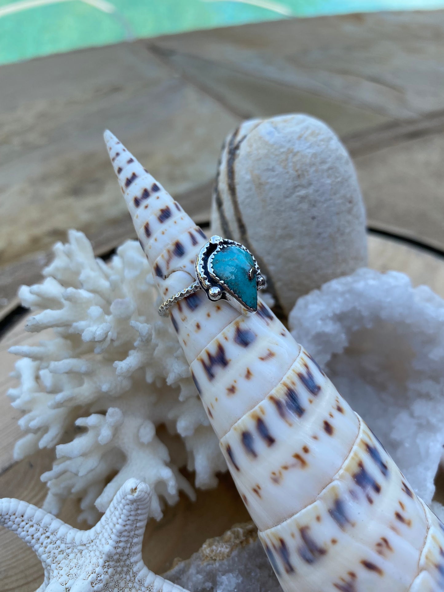 Native Crown Ring - Size 6.5