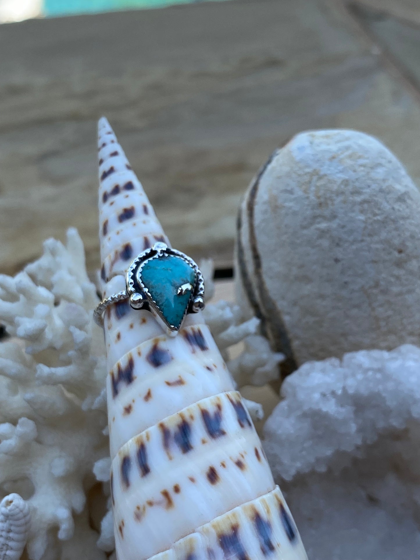Native Crown Ring - Size 6.5