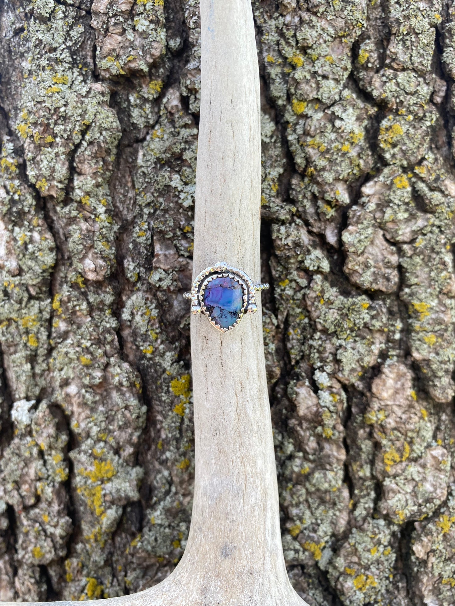 Native Crown Ring - Size 7