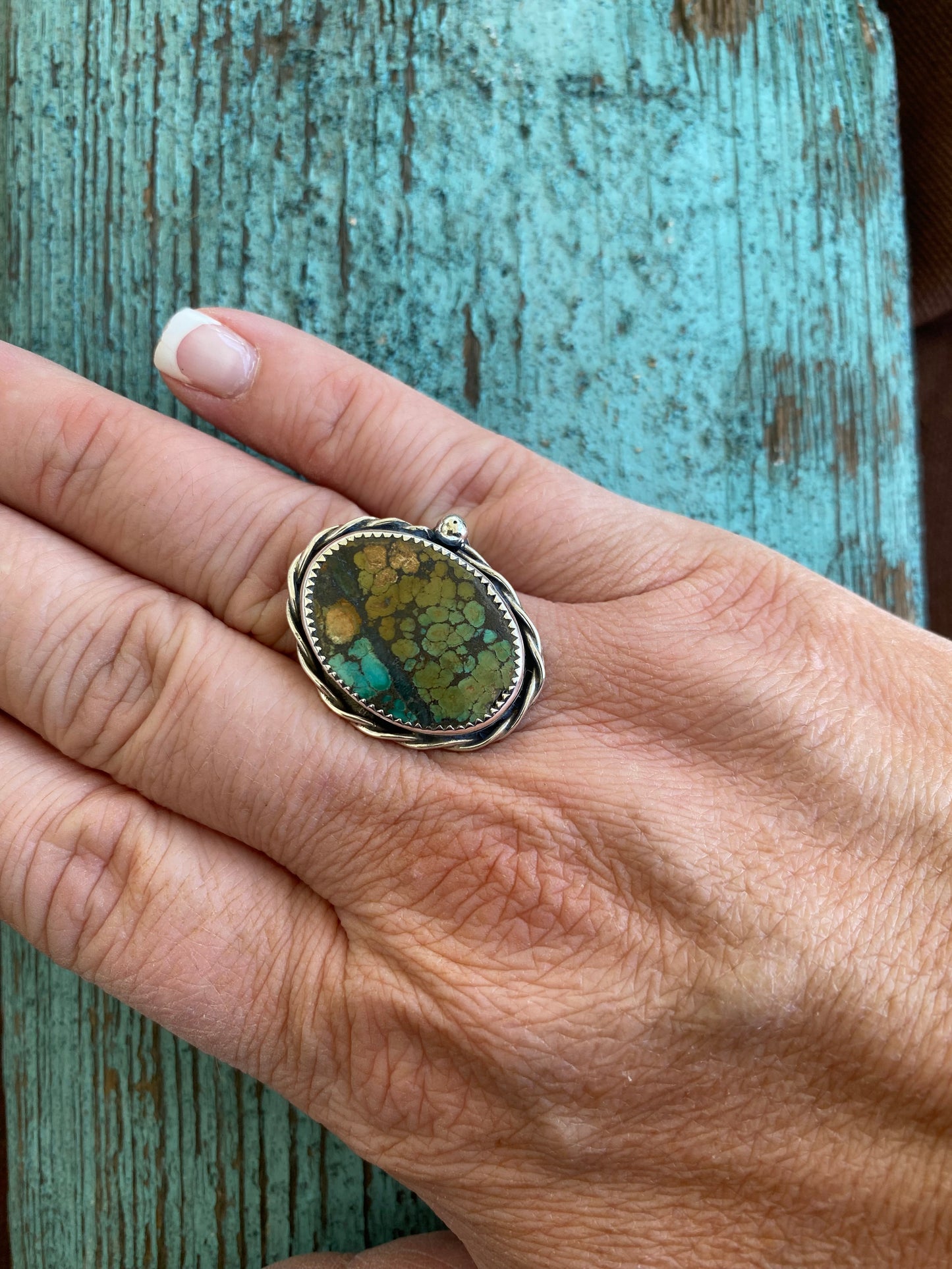 Oval Statement Ring - Size 10.5