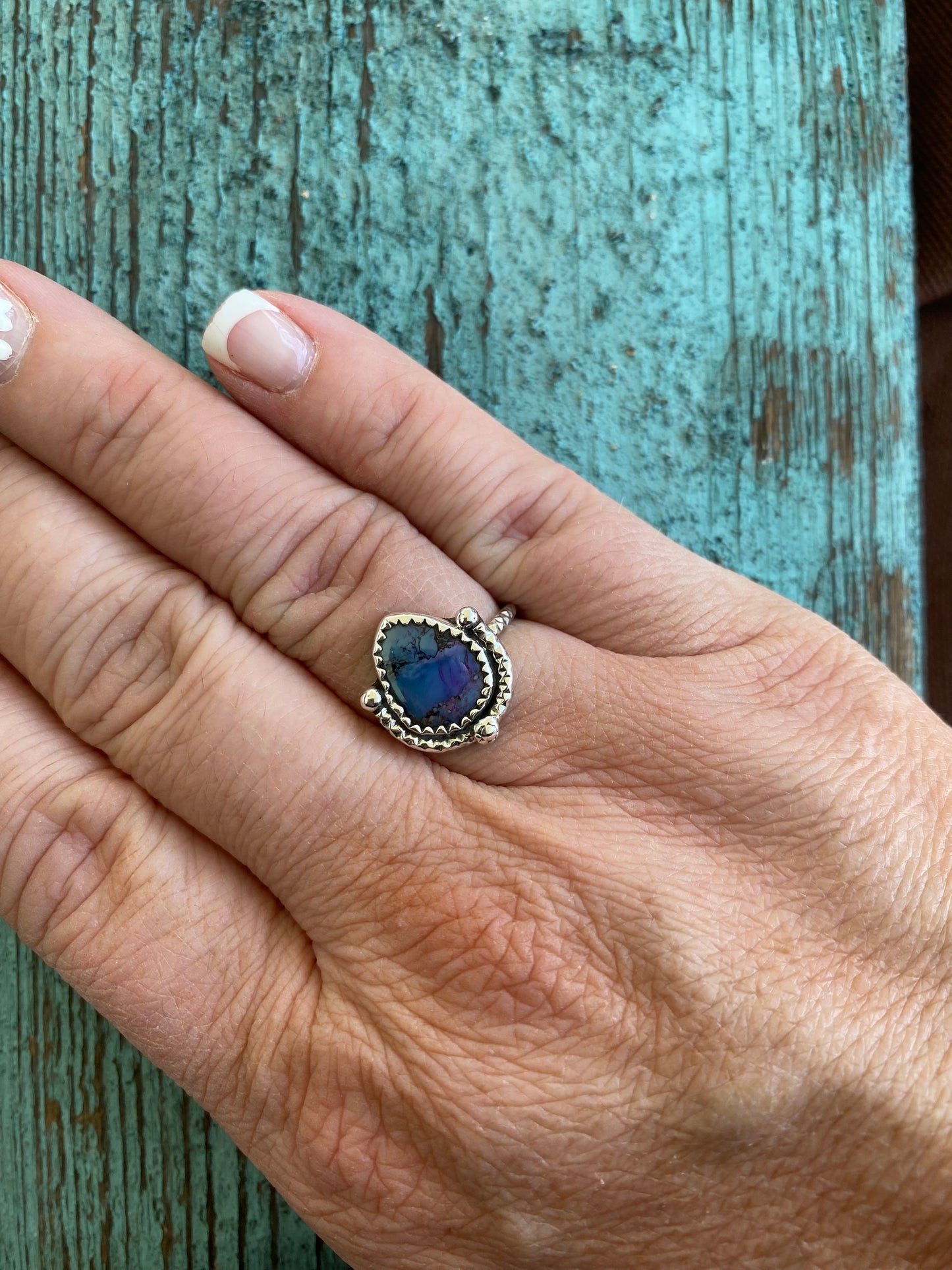 Native Crown Ring - Size 7
