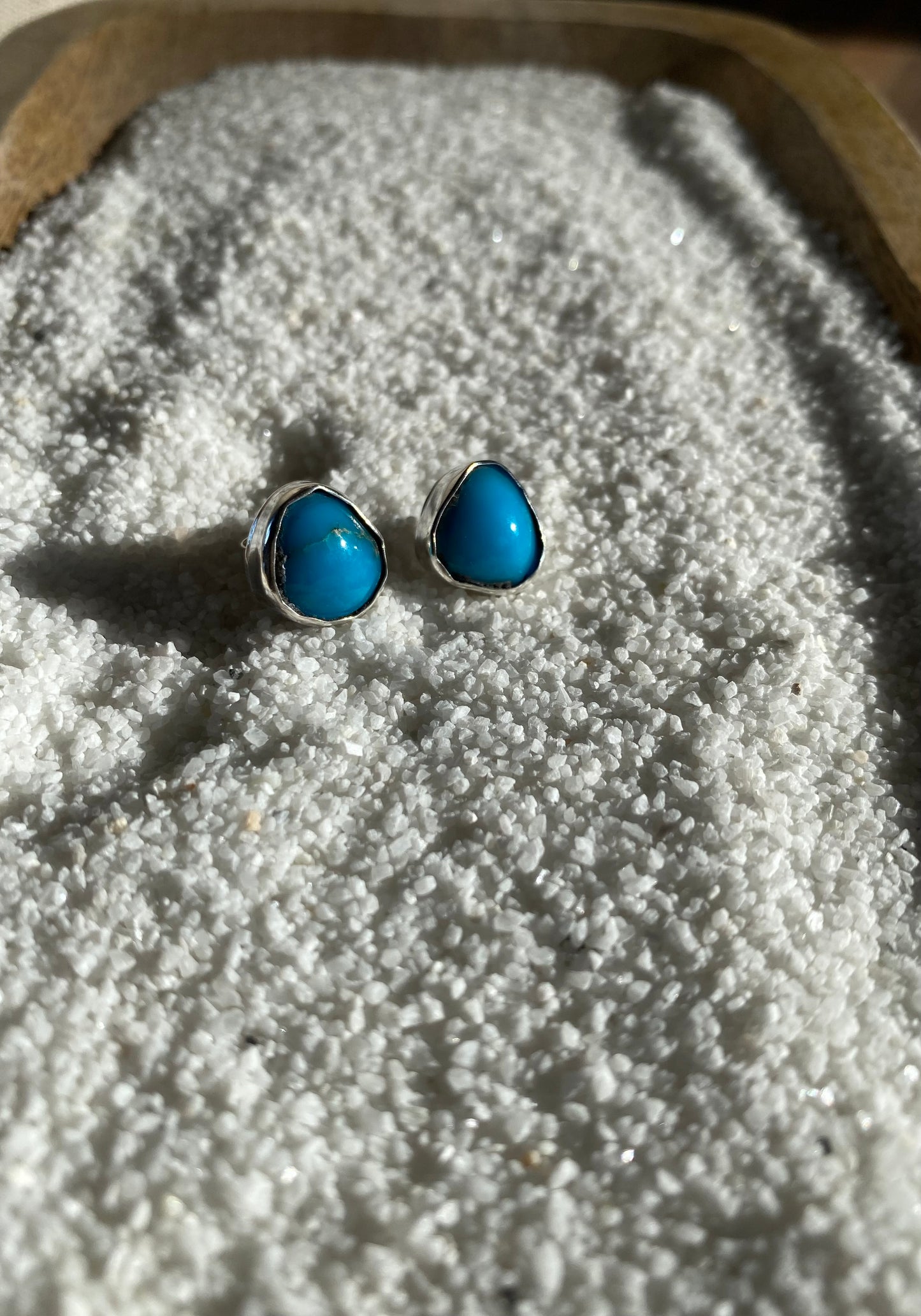 Everyday Stud Earrings - Sleeping Beauty Turquoise