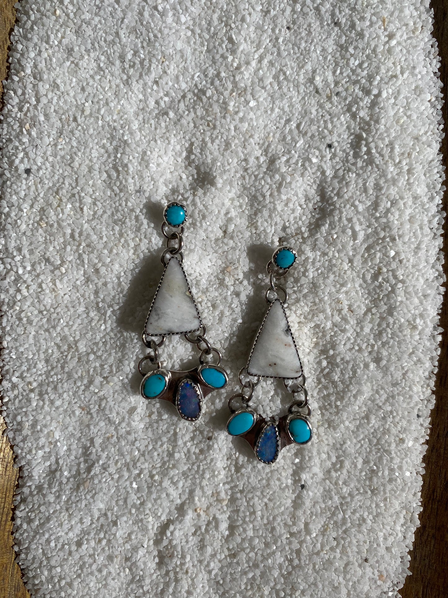 Triangle Dangle Earrings