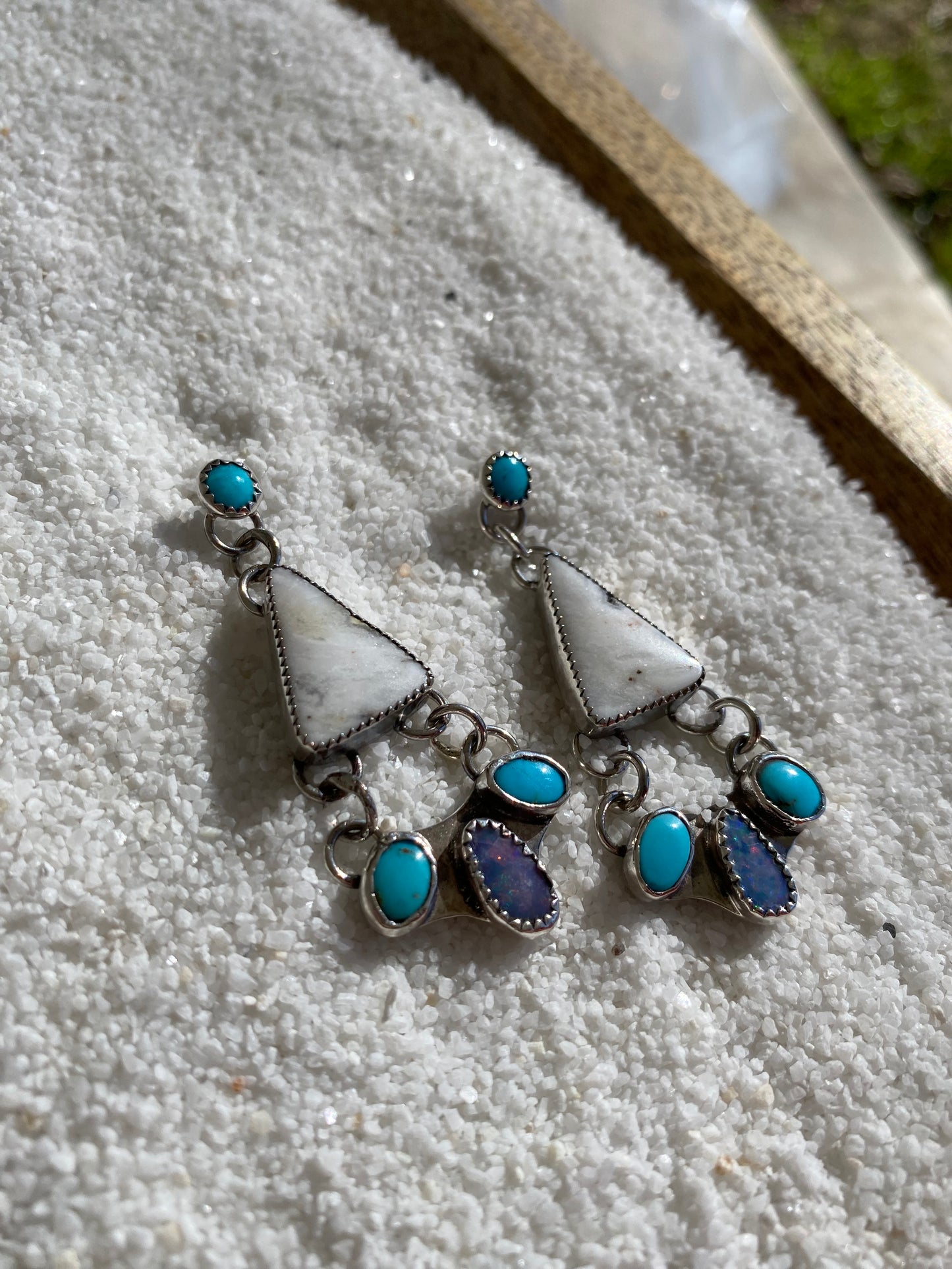 Triangle Dangle Earrings