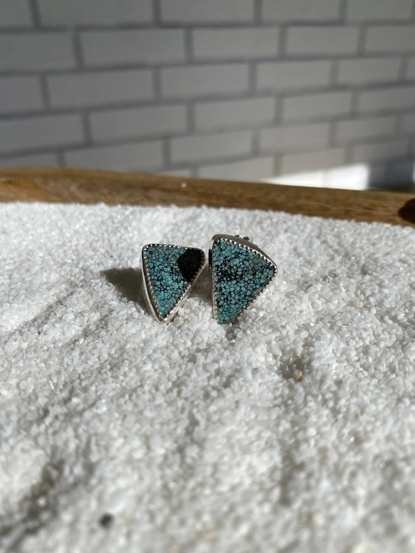 Triangle Stud Earrings