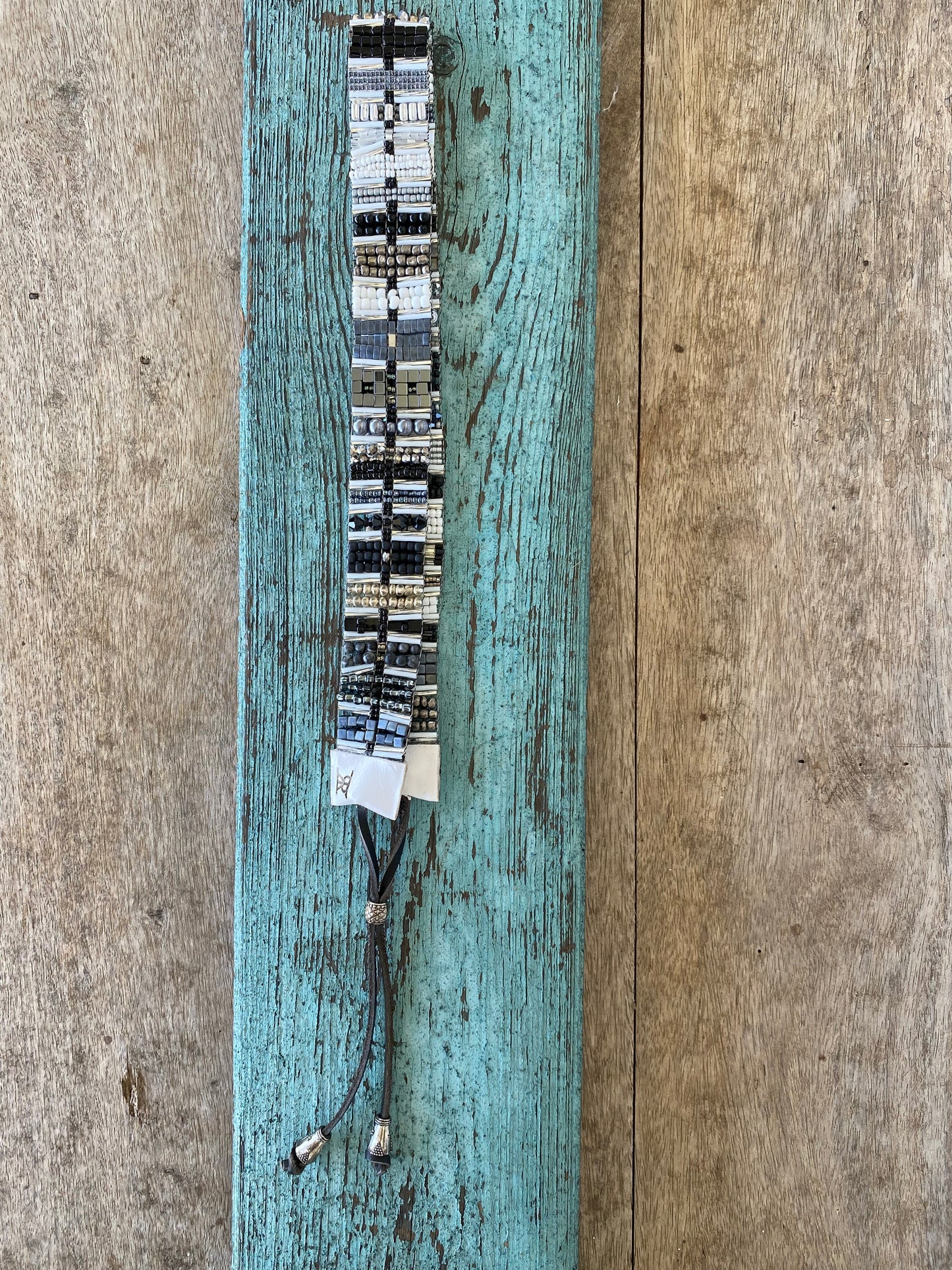 Hatband - Black + White