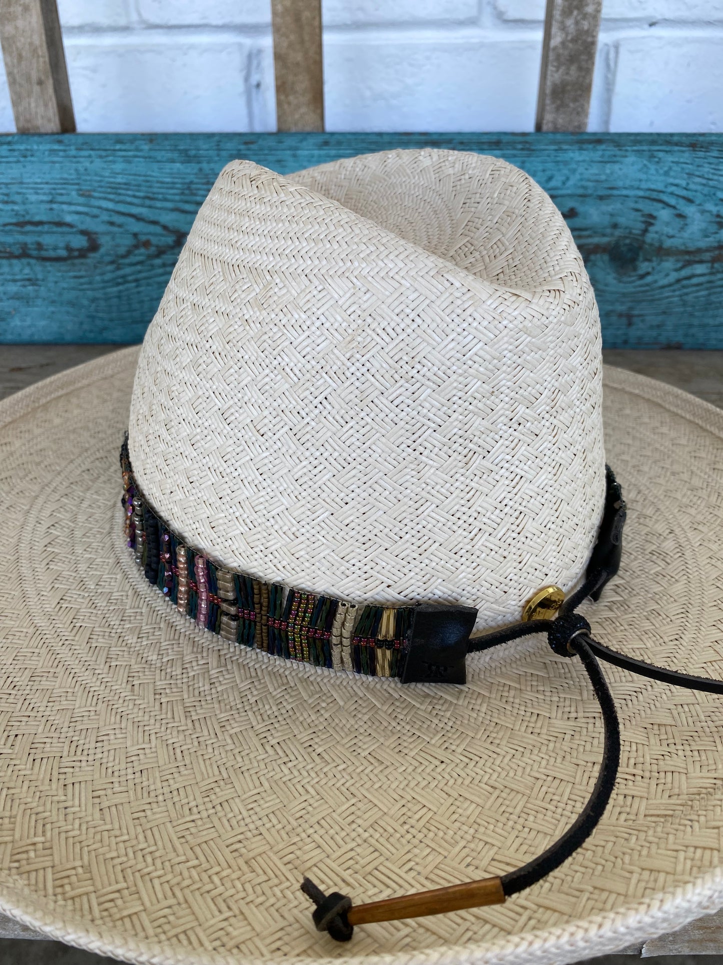 Hatband - Green + Burgundy Multi