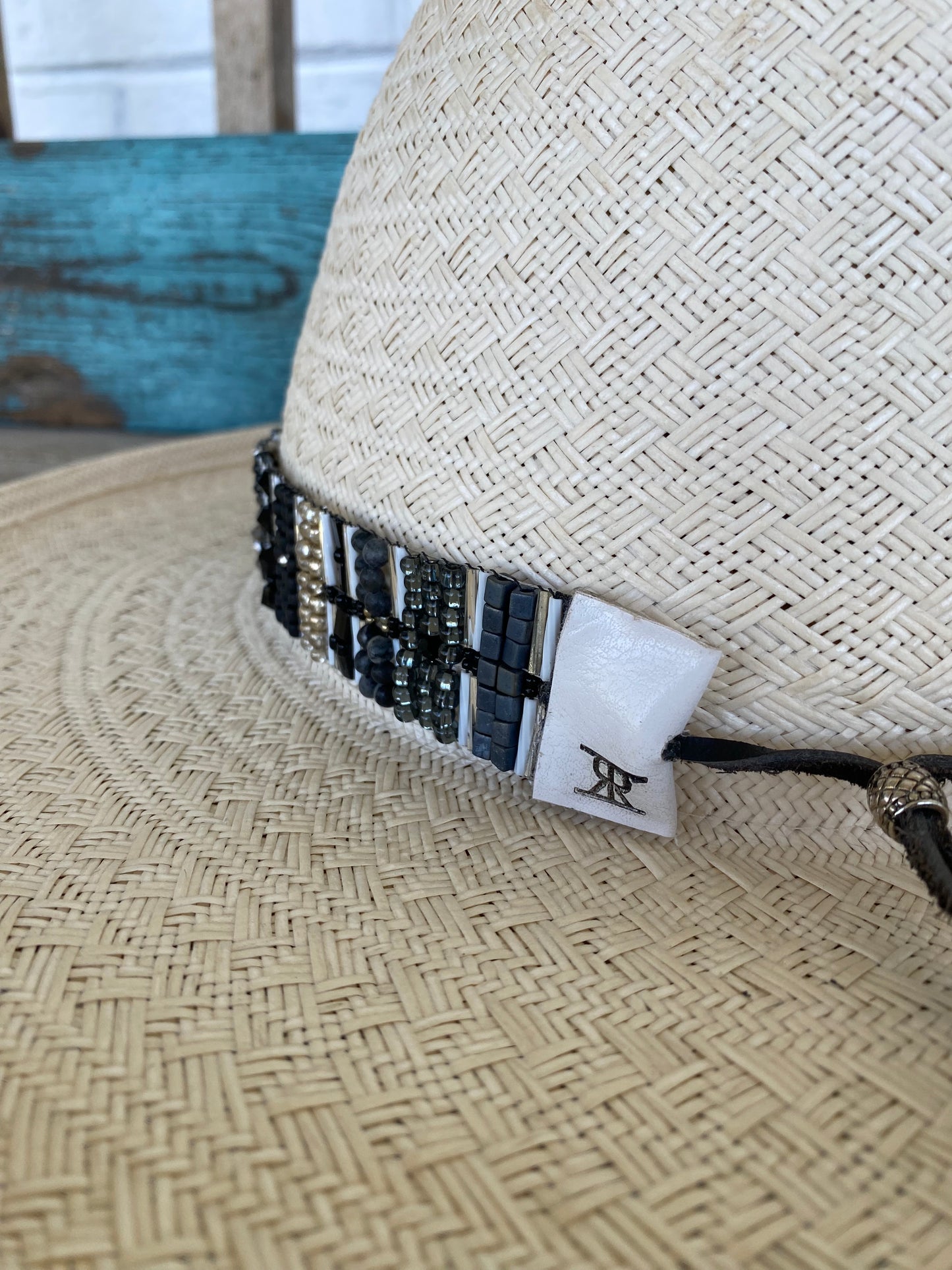 Hatband - Black + White